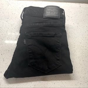 Levi’s High Waisted Skinny 311 Black Jeans - Size 26